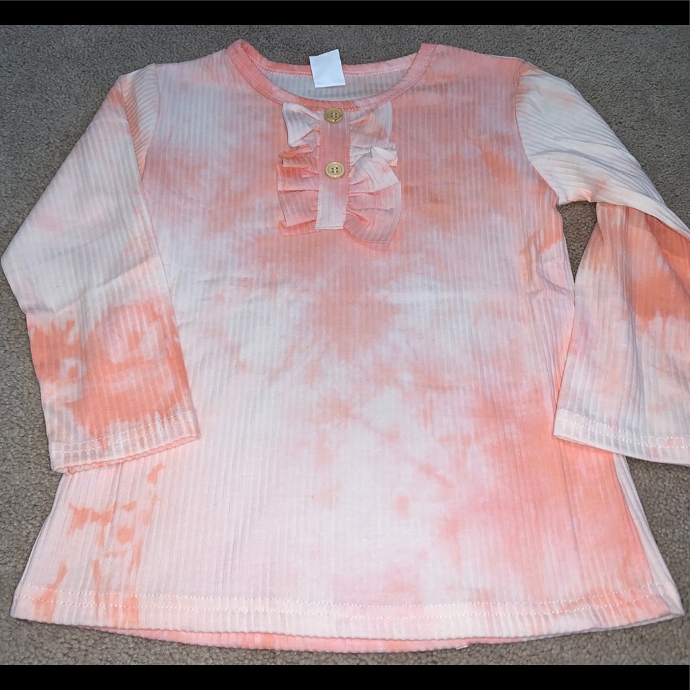 Girls tie dye top